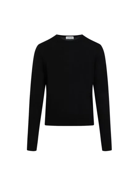 Sweter Lanvin wełniany czarny