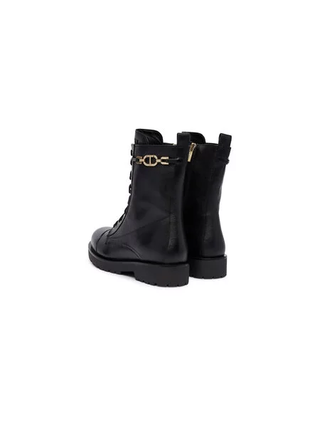 TWINSET Gležnjarji črna