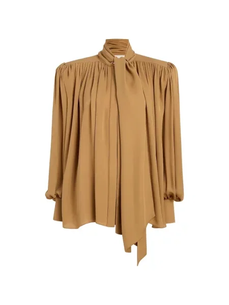 Bluzka Khaite brązowa