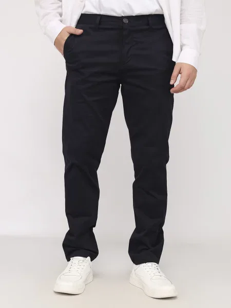 Повсякденні штани YUKI темно-синій сині