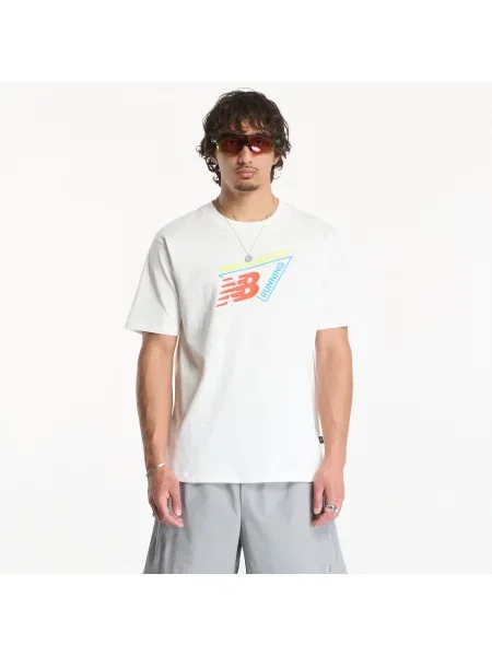 Tricou New Balance Classic Tri-Logo T-shirt Sea Salt S
