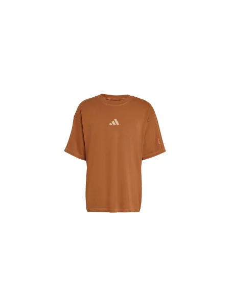 Adidas All SZN Washed T-shirt M Mężczyźni Koszulki adidas Performance Size: S brązowy