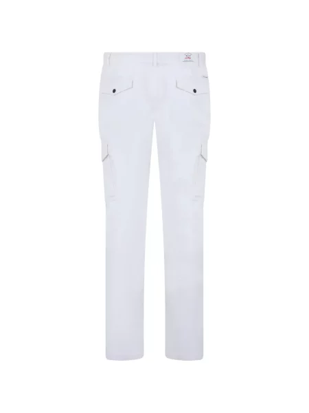 Pantaloni cargo Paul & Shark alb