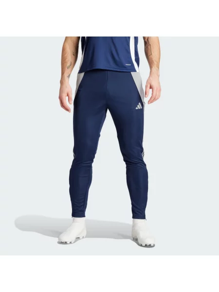 Kalhoty Tiro 24 Slim Training bílé