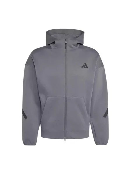Koszulka sportowa Adidas do biegania szara