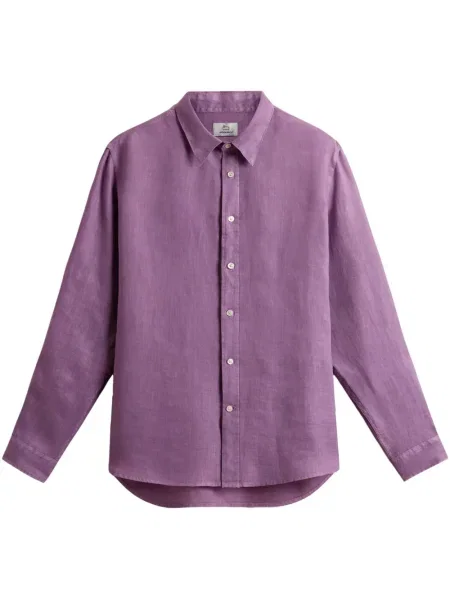 Cămașă Woolrich de in violet