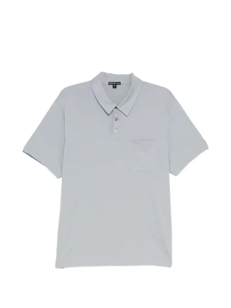 Tricou polo James Perse gri