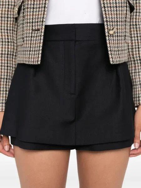 Pantaloni scurți Maje plisate albastru