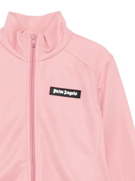 Bluza rozpinana dziecięca Palm Angels różowa