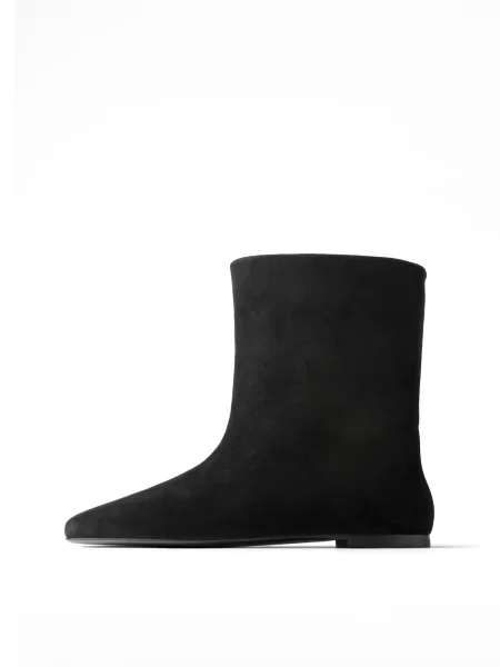 HANDMADE SHOES Cizme glezne BELONG TO THE NIGHT' negru