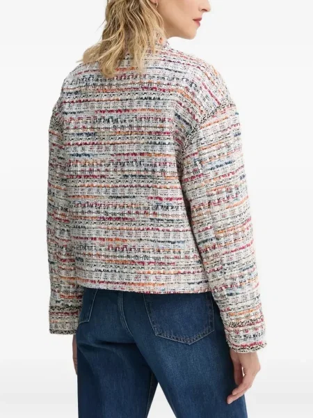 Bluzka Munthe tweedowa dwurzędowa brązowa