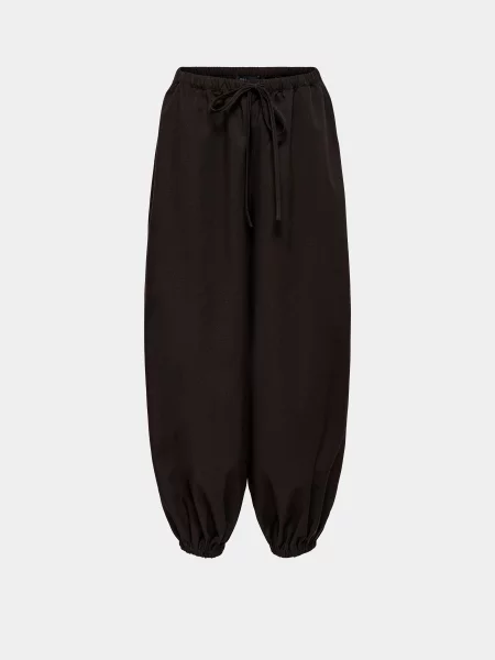 Повсякденні штани JDY PALOMA MW LOOSE PANT темно-коричневий коричневі