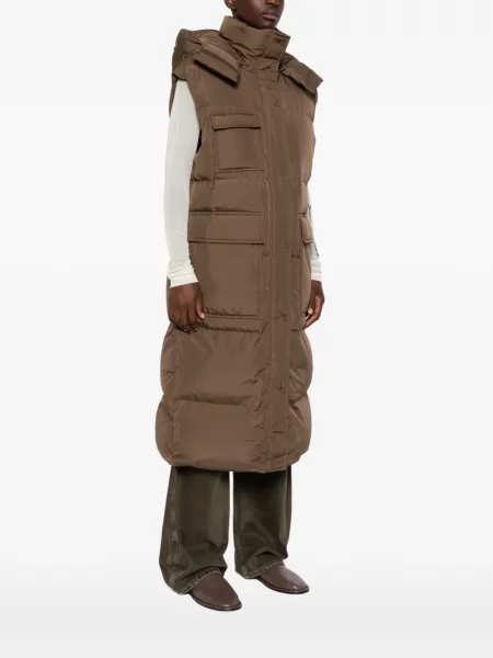 Kamizelka Marc O'polo z kapturem brązowa