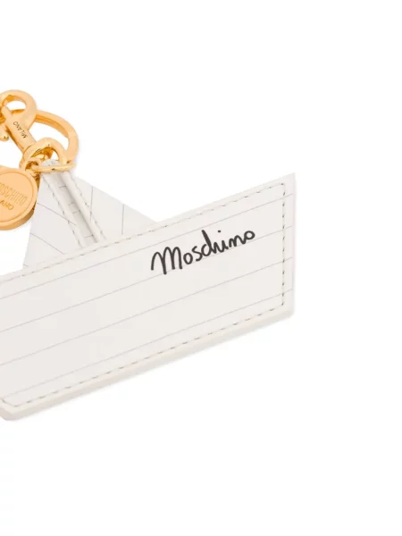 Colier Moschino alb