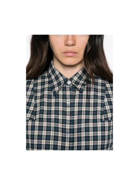 Koszula Dries Van Noten niebieska