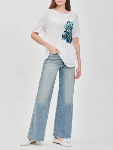 Футболка Trussardi біла