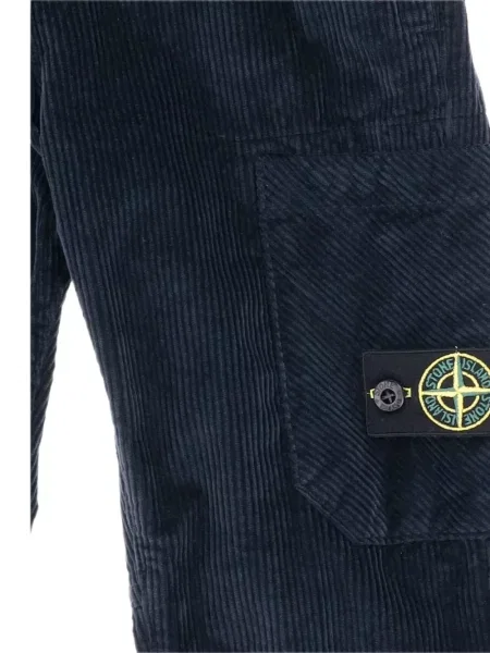 Spodnie cargo dziecięce Stone Island niebieskie