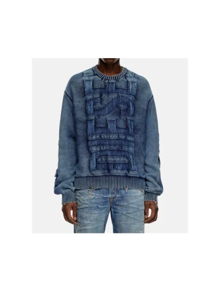 Sweter Diesel niebieski