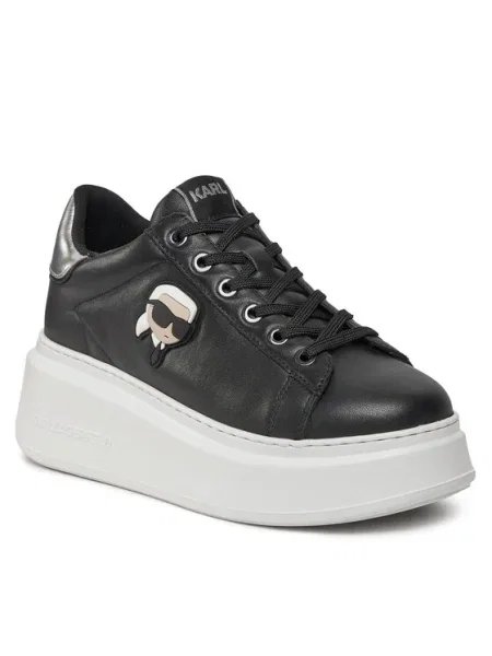 KARL LAGERFELD Sneakers Negru alb