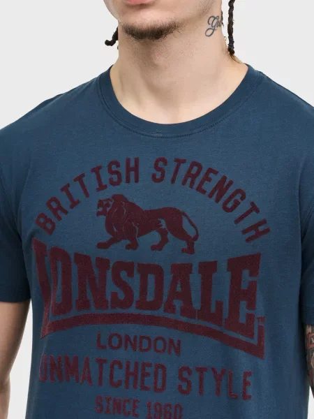 Футболка Lonsdale синя