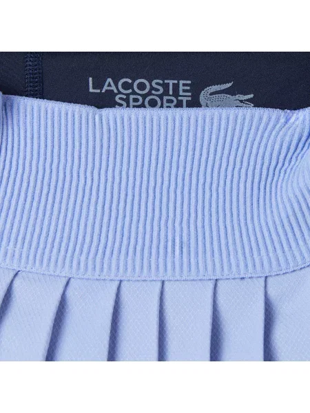 Lacoste Spódniczka Tenisowa Ultra Dry Z Szortami niebieska