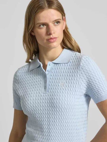 Koszulka polo z mieszanki o kroju regular fit model Manolja' Leger