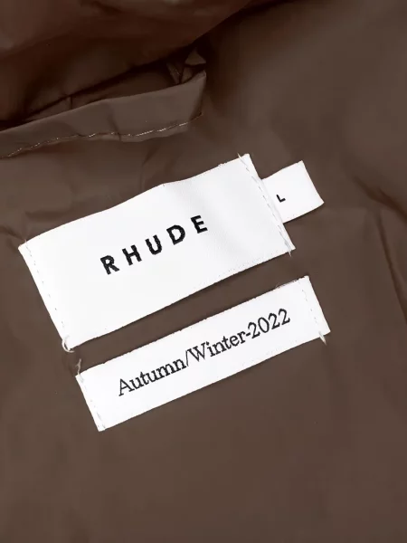 Geacă cu puf Rhude maro