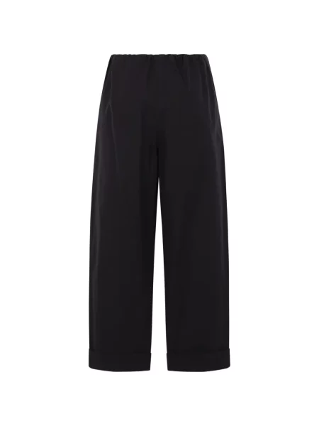 Pantaloni The Row cu cordon negru