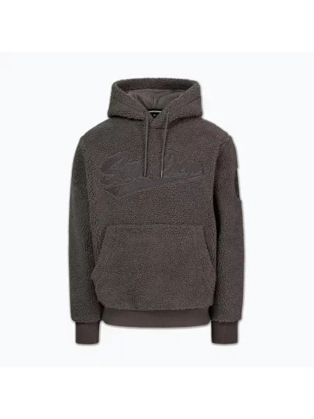 Mikina Pitbull Galaxy Hooded taupe šedá