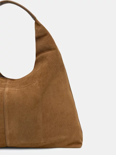 Geanta de piele Kurt Geiger London din piele bej