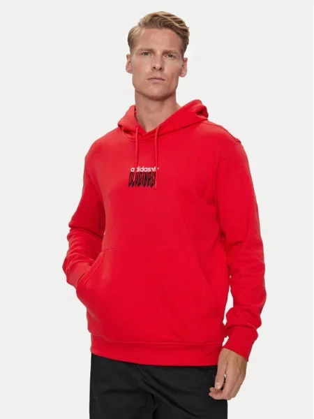 Adidas Суитшърт Graphic червен