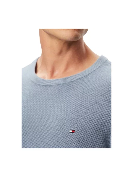 Sveter Tommy Hilfiger modrá