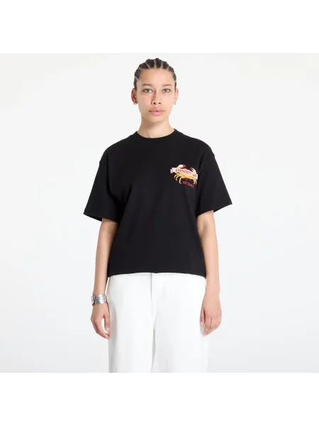 Tričko Carhartt WIP Crab Paint Short Sleeve T-Shirt UNISEX Black XS černé