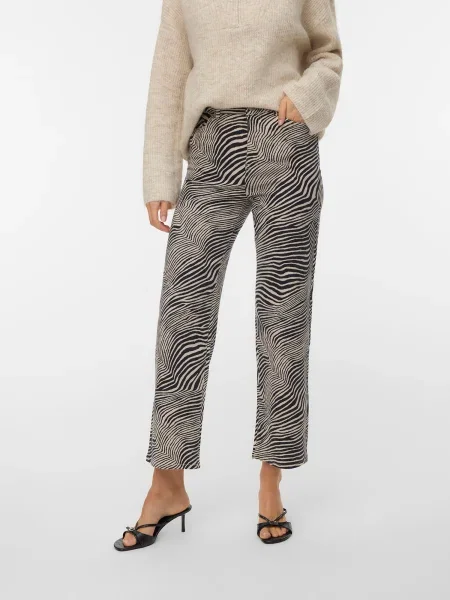 VERO MODA Kavbojke VMTESSA pesek / denim črn