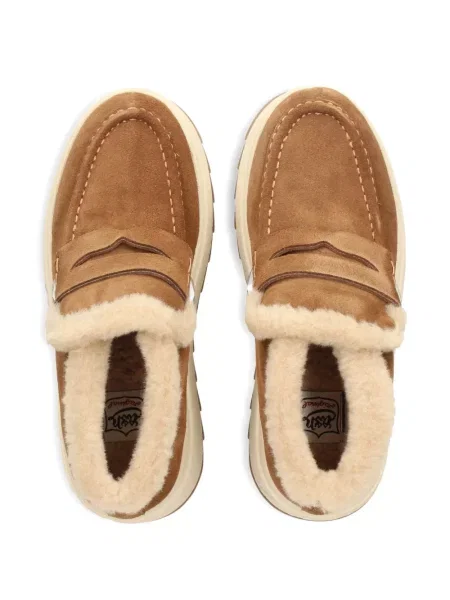Botine Ash din piele de căprioară maro