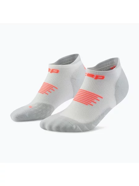 Шкарпетки компресійні CEP Run No Show grey сірі