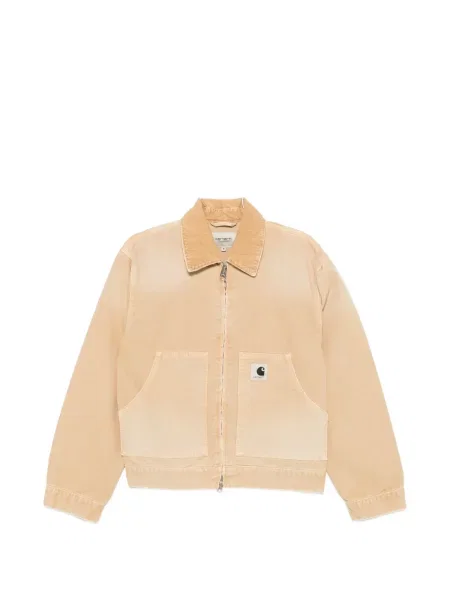 Geacă Carhartt Wip cu autograf maro