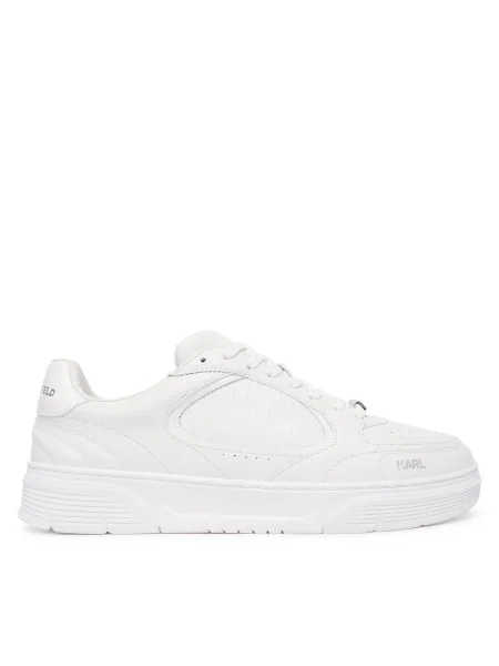 Sneakersy KARL LAGERFELD biela