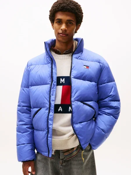 Tommy Jeans Prehodna jakna VAIL' modra