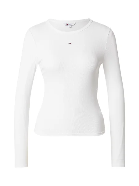 Tommy Jeans Tricou ESSENTIAL' alb