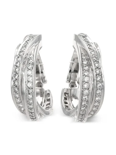 Cercei Cartier alb