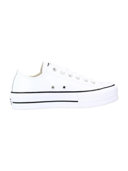 Kožené plátenky Converse biela