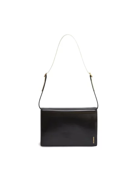 Torebka Jil Sander skórzana czarna