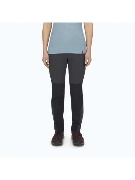 Olcsóbban. Női nadrág Rab Torque Mountain Regular anthracite/fekete. Méret: 8 fekete