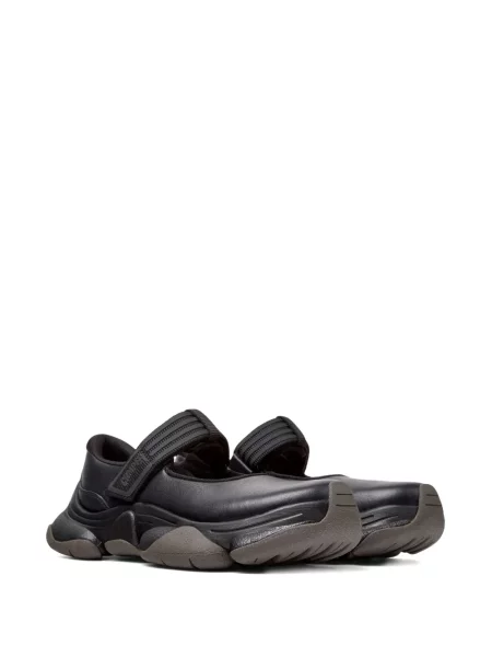 Sneakerși Camper din piele slip-on negru