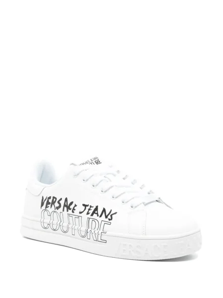 Sneakerși Versace Jeans Couture alb