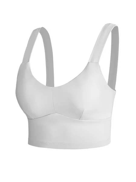 YEAZ Sutien sport Real Babe' alb