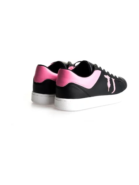 Sneakersy Trussardi skórzane czarne