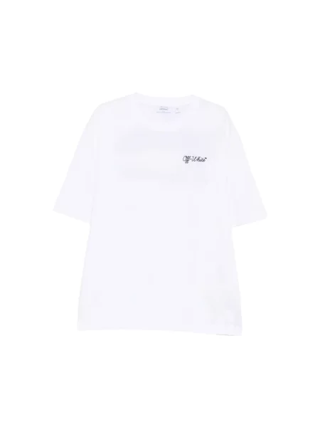 Koszulka Off-white z nadrukiem biała