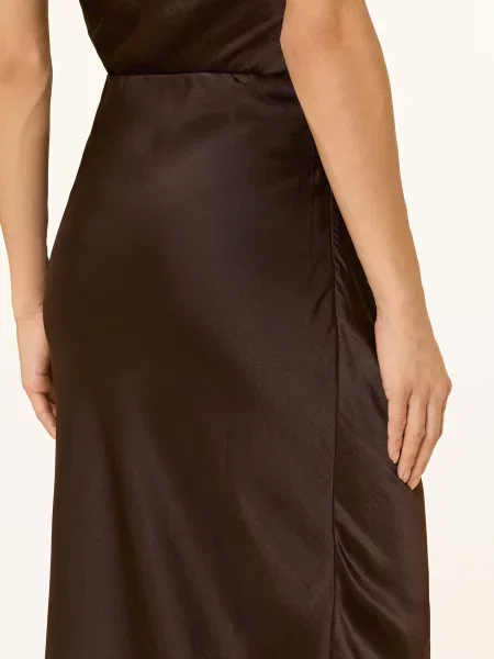 Leger Studio Satynowa Spódnica Solveig braun
